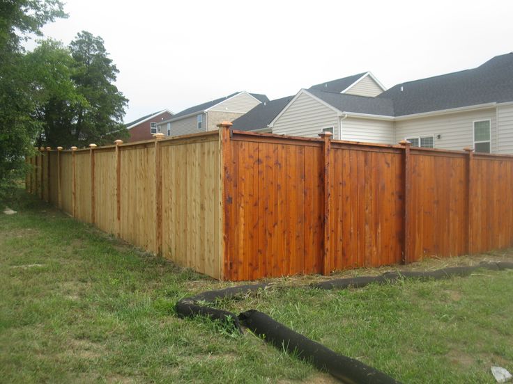 fence staining